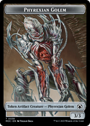 Phyrexian Golem // Construct Double-Sided Token [March of the Machine Commander Tokens] - The Mythic Store | 24h Order Processing