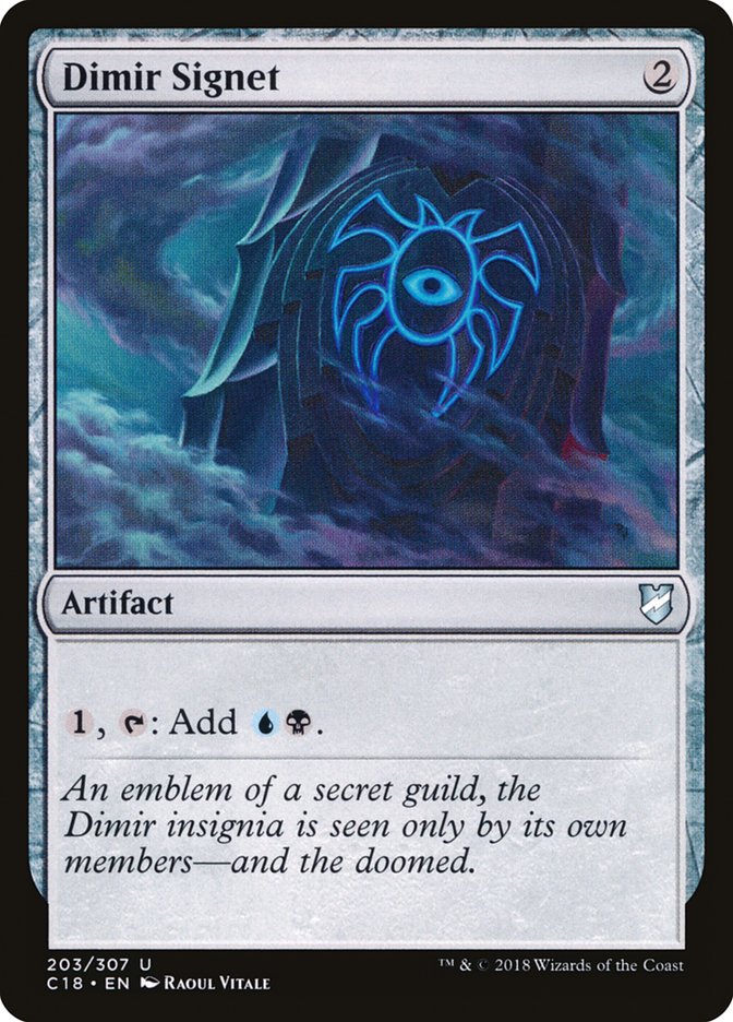 Dimir Signet [Commander 2018] - The Mythic Store | 24h Order Processing