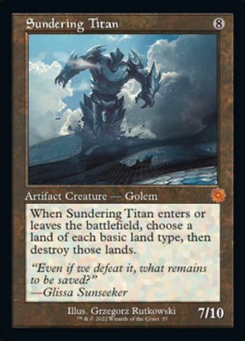 Sundering Titan (Retro) [The Brothers' War Retro Artifacts] - The Mythic Store | 24h Order Processing