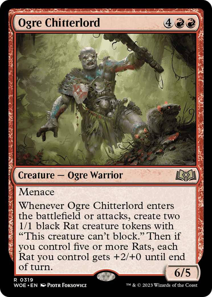 Ogre Chitterlord [Wilds of Eldraine] - The Mythic Store | 24h Order Processing