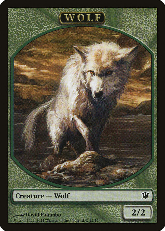 Wolf Token (12/12) [Innistrad Tokens] - The Mythic Store | 24h Order Processing