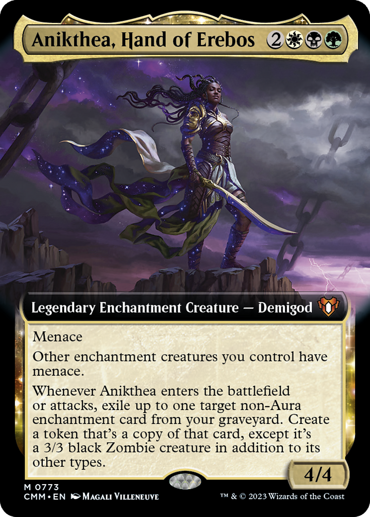 Anikthea, Hand of Erebos (Extended Art) [Commander Masters] - The Mythic Store | 24h Order Processing