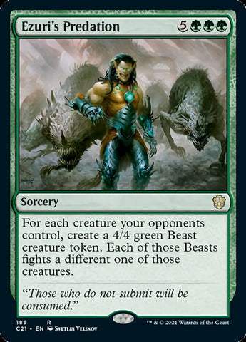 Ezuri's Predation [Commander 2021] - The Mythic Store | 24h Order Processing