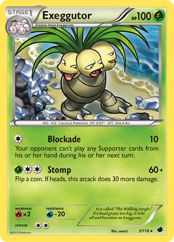 Exeggutor (5/116) [Black & White: Plasma Freeze] - The Mythic Store | 24h Order Processing