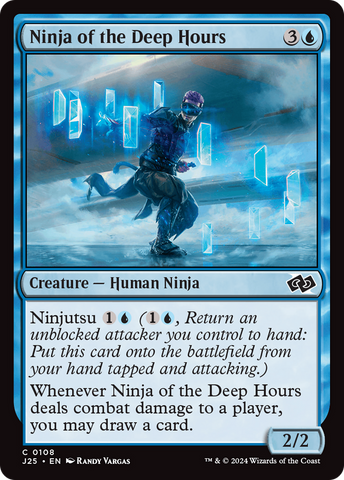 Ninja of the Deep Hours [Foundations Jumpstart] - The Mythic Store | 24h Order Processing