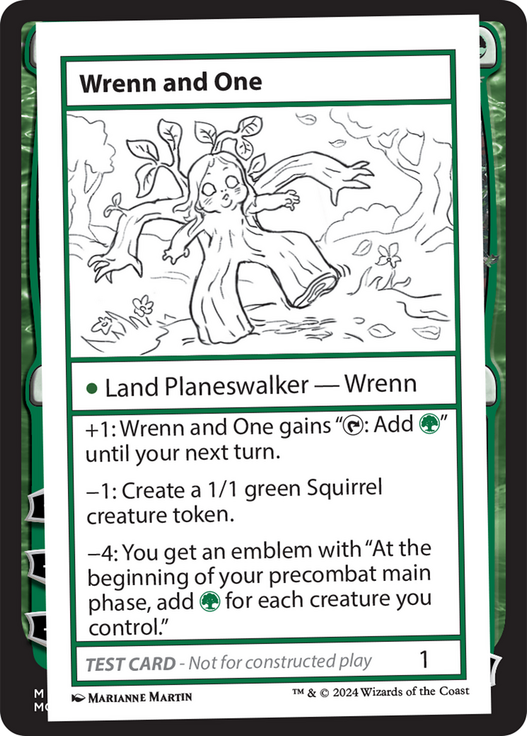 Wrenn and One [Mystery Booster 2 Playtest Cards] - The Mythic Store | 24h Order Processing