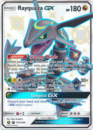 Rayquaza GX (177a/168) (Jumbo Card) [Sun & Moon: Celestial Storm] - The Mythic Store | 24h Order Processing