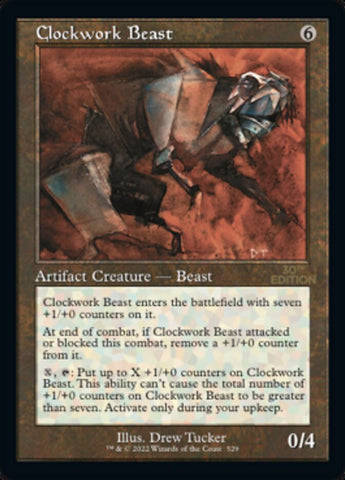 Clockwork Beast (Retro) [30th Anniversary Edition] - The Mythic Store | 24h Order Processing