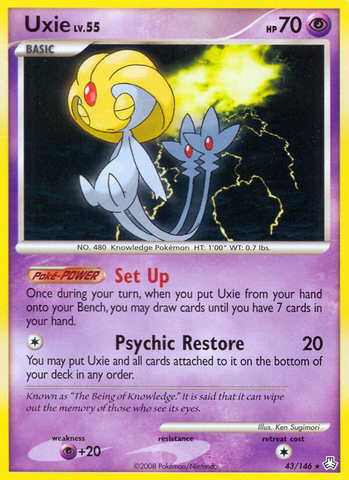 Uxie (43/146) [Diamond & Pearl: Legends Awakened] - The Mythic Store | 24h Order Processing