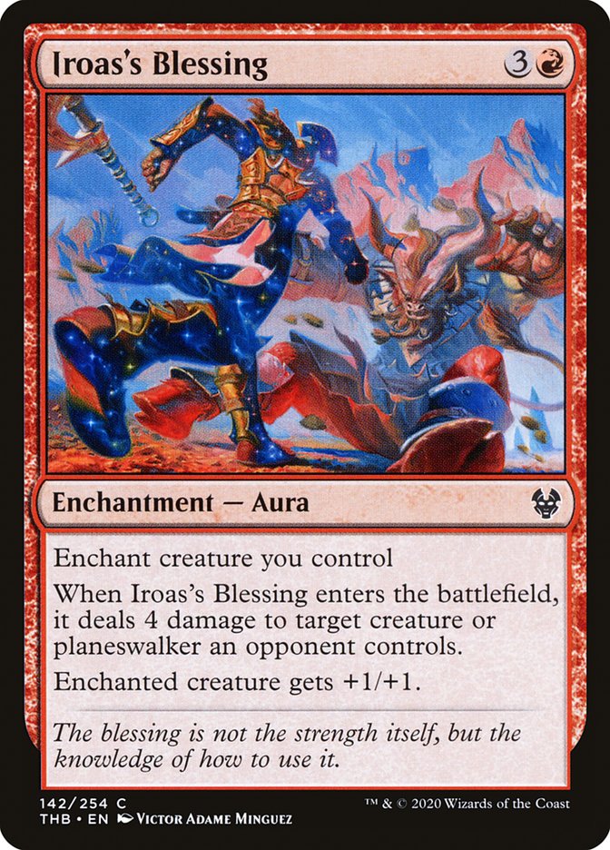 Iroas's Blessing [Theros Beyond Death] - The Mythic Store | 24h Order Processing