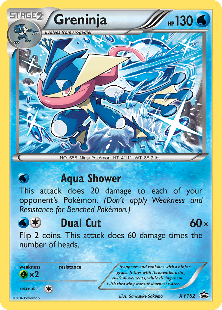 Greninja (XY162) [XY: Black Star Promos] - The Mythic Store | 24h Order Processing