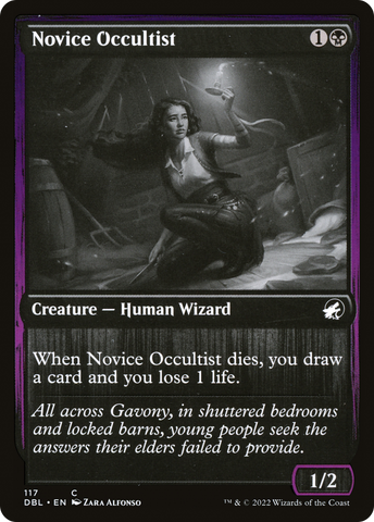 Novice Occultist [Innistrad: Double Feature] - The Mythic Store | 24h Order Processing