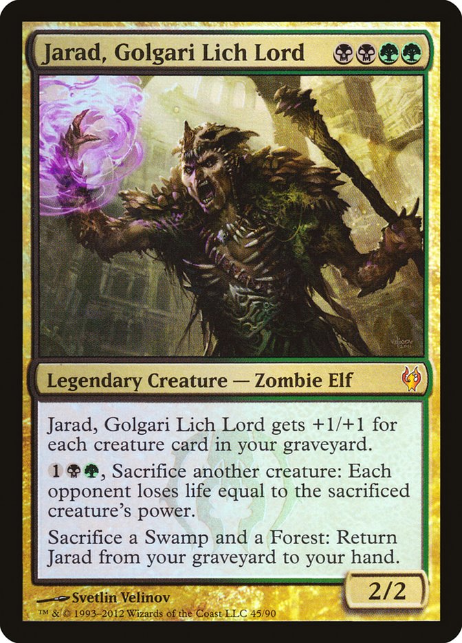 Jarad, Golgari Lich Lord [Duel Decks: Izzet vs. Golgari] - The Mythic Store | 24h Order Processing