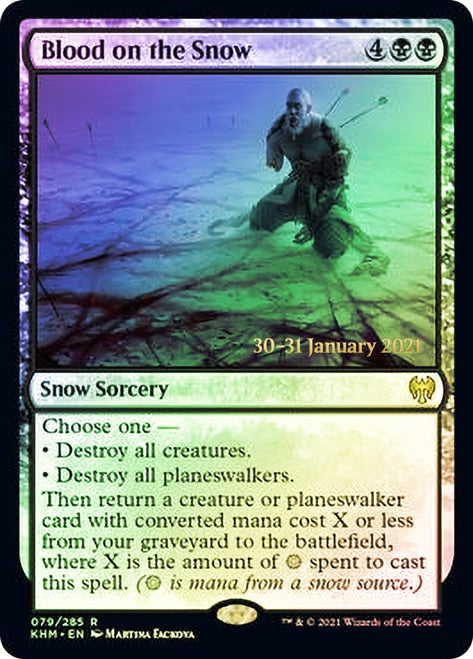 Blood on the Snow [Kaldheim Prerelease Promos] - The Mythic Store | 24h Order Processing