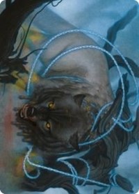 Bind the Monster Art Card [Kaldheim Art Series] - The Mythic Store | 24h Order Processing