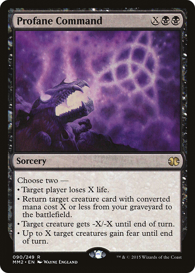 Profane Command [Modern Masters 2015] - The Mythic Store | 24h Order Processing
