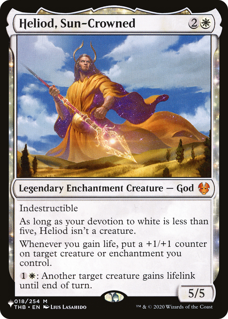 Heliod, Sun-Crowned [The List] - The Mythic Store | 24h Order Processing