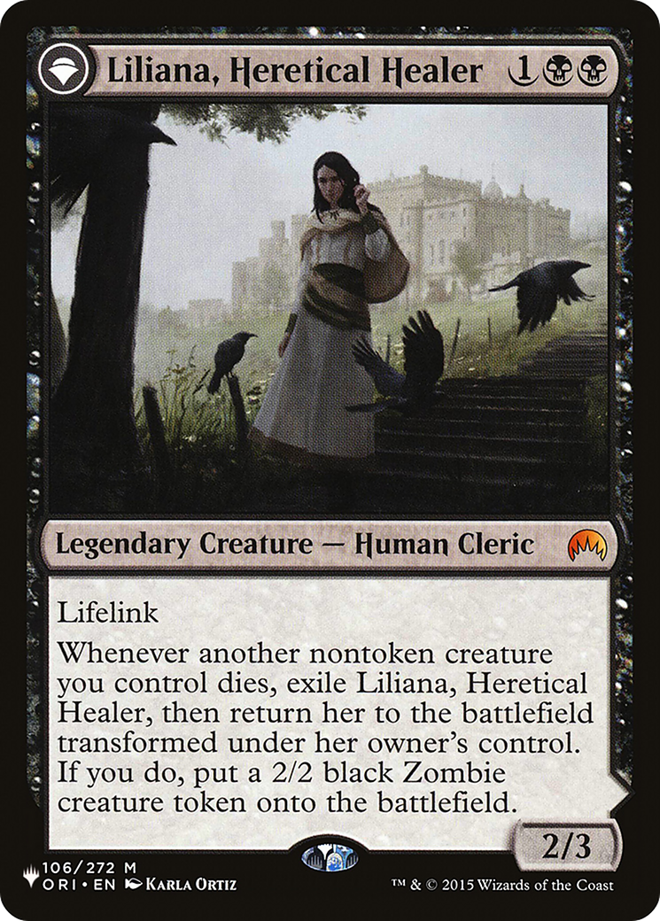 Liliana, Heretical Healer // Liliana, Defiant Necromancer [Secret Lair: From Cute to Brute] - The Mythic Store | 24h Order Processing