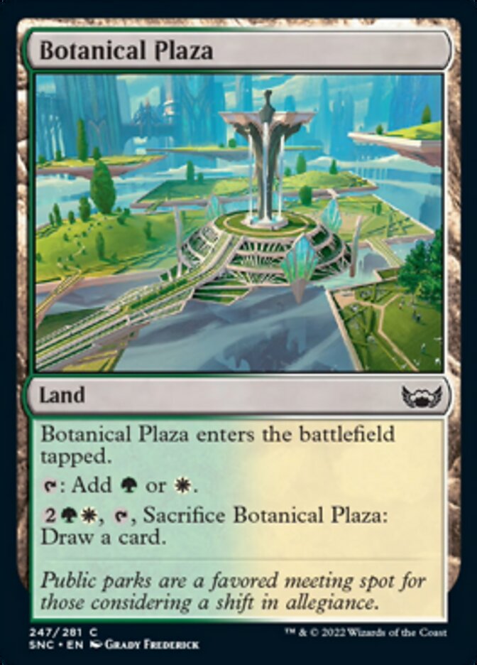 Botanical Plaza [Streets of New Capenna] - The Mythic Store | 24h Order Processing