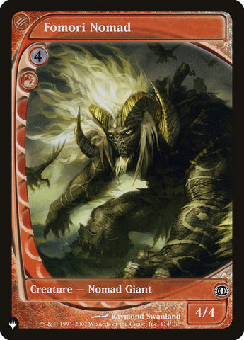 Fomori Nomad [The List] - The Mythic Store | 24h Order Processing