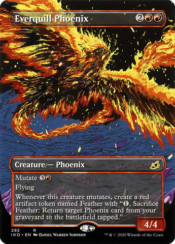 Everquill Phoenix (Showcase) [Ikoria: Lair of Behemoths] - The Mythic Store | 24h Order Processing