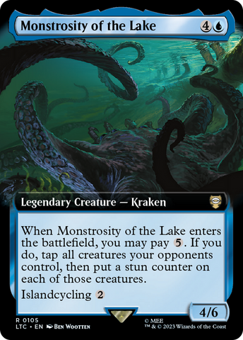 Monstrosity of the Lake (Extended Art) [The Lord of the Rings: Tales of Middle-Earth Commander] - The Mythic Store | 24h Order Processing
