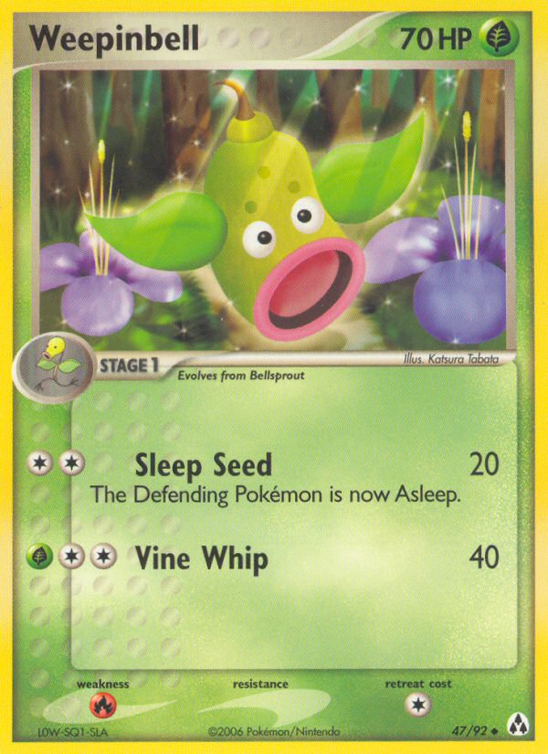 Weepinbell (47/92) [EX: Legend Maker] - The Mythic Store | 24h Order Processing