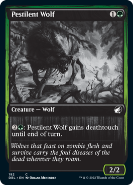 Pestilent Wolf [Innistrad: Double Feature] - The Mythic Store | 24h Order Processing