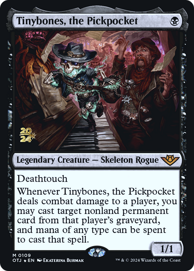 Tinybones, the Pickpocket [Outlaws of Thunder Junction Prerelease Promos] - The Mythic Store | 24h Order Processing