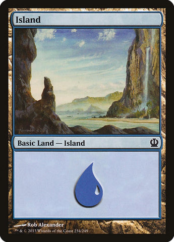 Island (234) [Theros] - The Mythic Store | 24h Order Processing