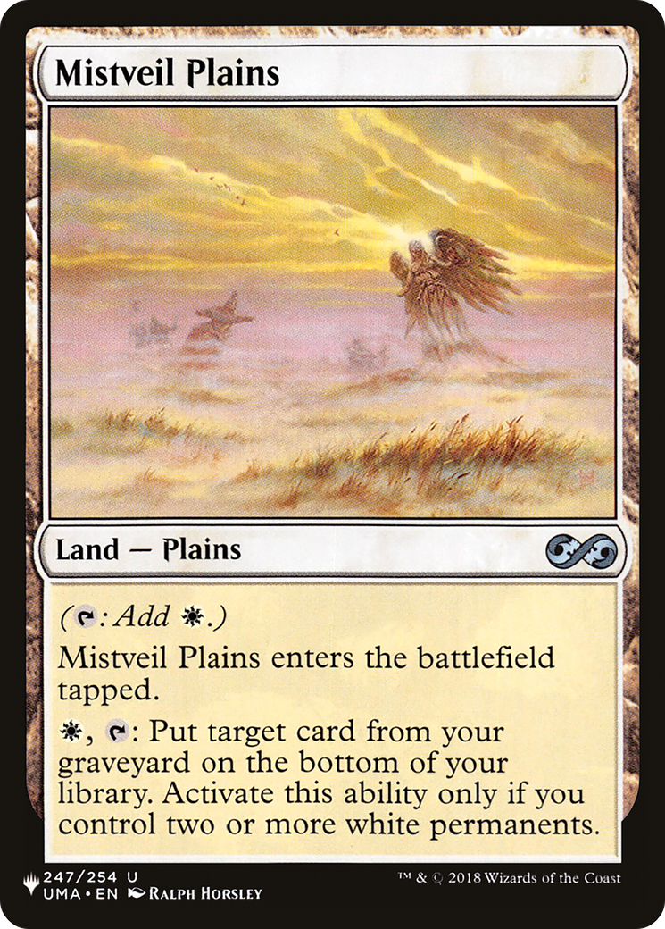 Mistveil Plains [The List] - The Mythic Store | 24h Order Processing