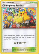 Champions Festival (SM148) (2018 Staff) [Sun & Moon: Black Star Promos] - The Mythic Store | 24h Order Processing