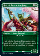 Heir of the Ancient Fang (Showcase Samurai) [Kamigawa: Neon Dynasty] - The Mythic Store | 24h Order Processing