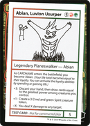 Abian, Luvion Usurper (2021 Edition) [Mystery Booster Playtest Cards] - The Mythic Store | 24h Order Processing