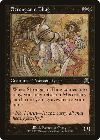 Strongarm Thug [Mercadian Masques] - The Mythic Store | 24h Order Processing