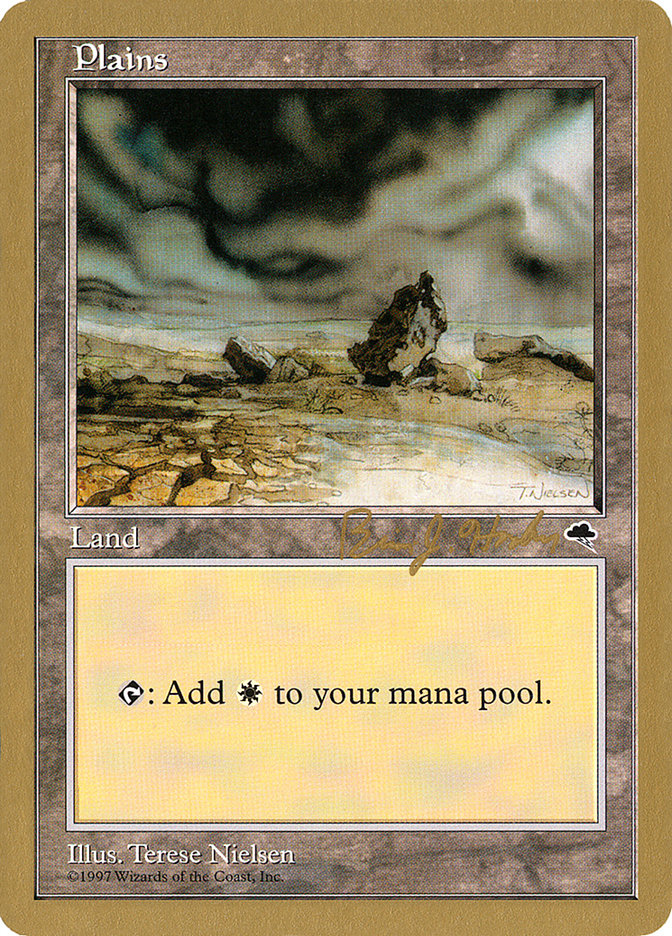 Plains (bh331) (Brian Hacker) [World Championship Decks 1998] - The Mythic Store | 24h Order Processing