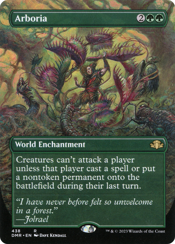 Arboria (Borderless Alternate Art) [Dominaria Remastered] - The Mythic Store | 24h Order Processing