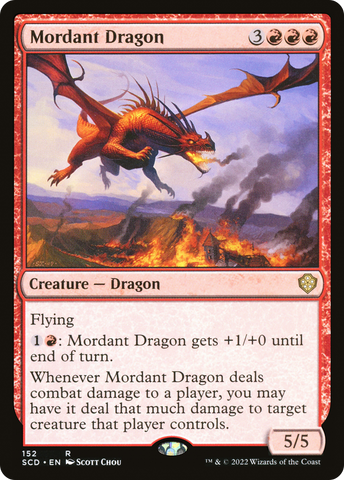 Mordant Dragon [Starter Commander Decks] - The Mythic Store | 24h Order Processing