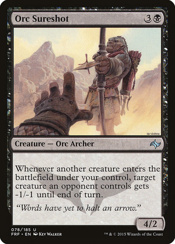 Orc Sureshot [Fate Reforged] - The Mythic Store | 24h Order Processing