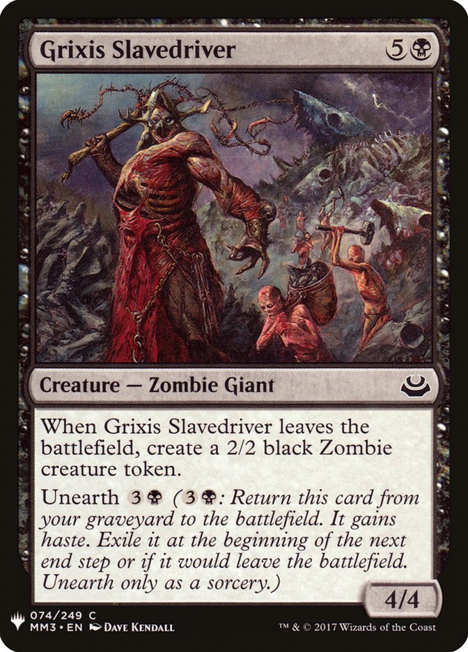 Grixis Slavedriver [Mystery Booster] - The Mythic Store | 24h Order Processing