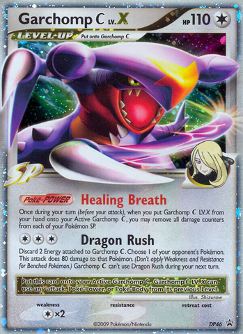 Garchomp C LV.X (DP46) [Diamond & Pearl: Black Star Promos] - The Mythic Store | 24h Order Processing