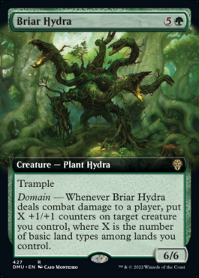 Briar Hydra (Extended Art) [Dominaria United] - The Mythic Store | 24h Order Processing