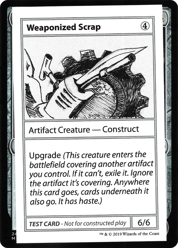 Weaponized Scrap (2021 Edition) [Mystery Booster Playtest Cards] - The Mythic Store | 24h Order Processing