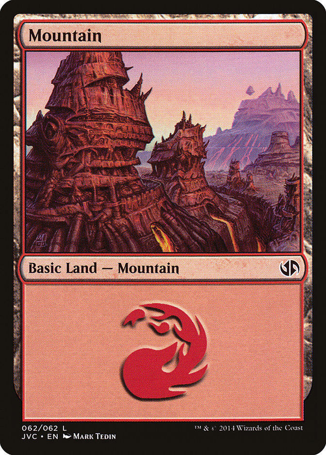 Mountain (62) [Duel Decks Anthology] - The Mythic Store | 24h Order Processing