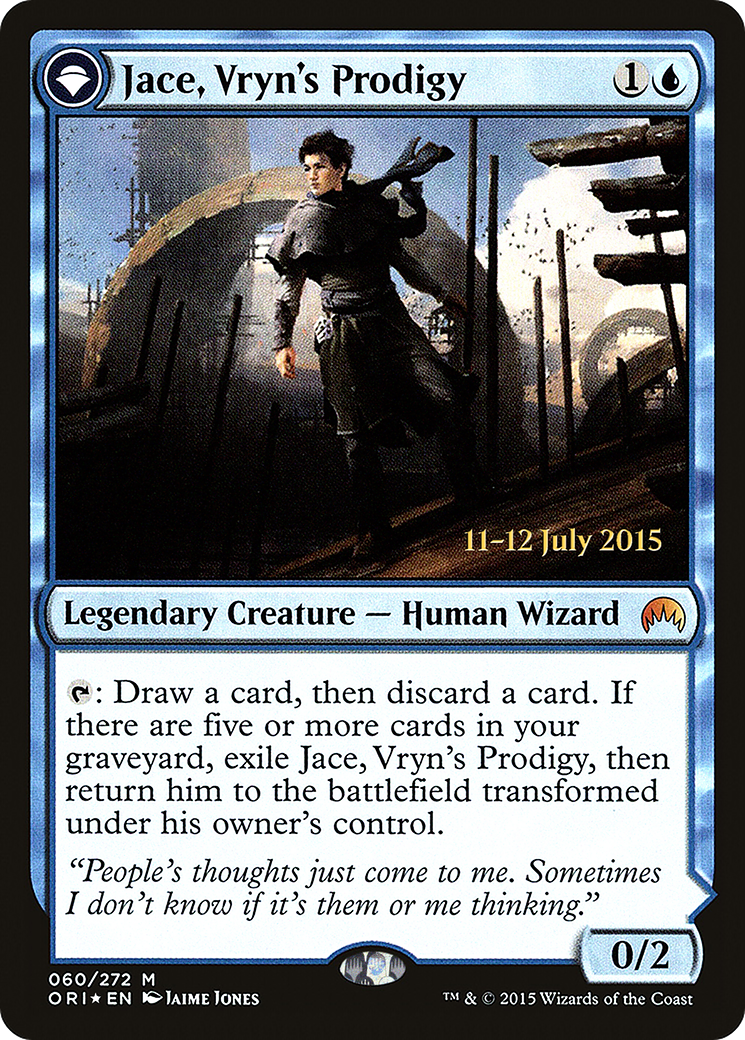 Jace, Vryn's Prodigy // Jace, Telepath Unbound [Magic Origins Prerelease Promos] - The Mythic Store | 24h Order Processing