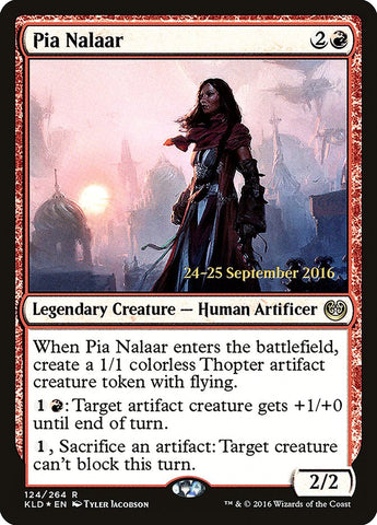Pia Nalaar [Kaladesh Prerelease Promos] - The Mythic Store | 24h Order Processing