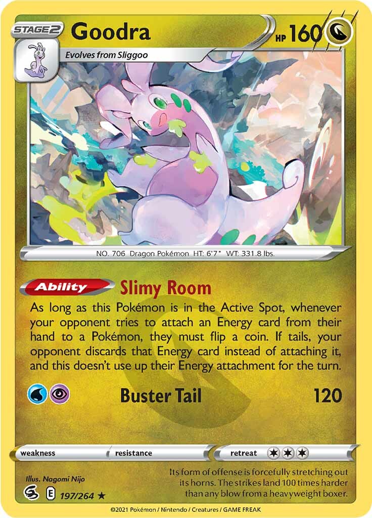 Goodra (197/264) [Sword & Shield: Fusion Strike] - The Mythic Store | 24h Order Processing