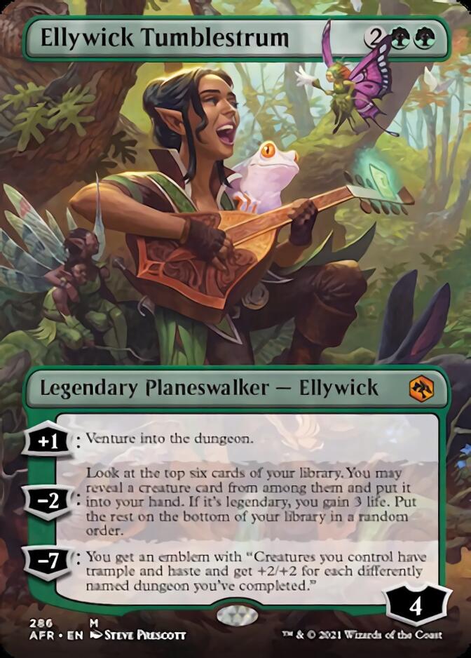 Ellywick Tumblestrum (Borderless) [Dungeons & Dragons: Adventures in the Forgotten Realms] - The Mythic Store | 24h Order Processing