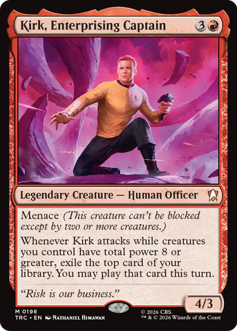 Kirk, Enterprising Captain [Star Trek Commander] - The Mythic Store | 24h Order Processing