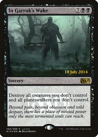 In Garruk's Wake [Magic 2015 Prerelease Promos] - The Mythic Store | 24h Order Processing